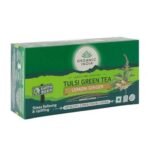 Organic India Tulsi Green Tea Lemon Ginger 100 Teabags - Fast UK Delivery - Image 4