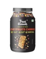 True Elements Dry fruit Chikki 700g (Pack of 35) - Made with Peanuts, Almonds, Cashews & Pista | Gajak with Jaggery Powder | 24% Less Sugar - Fast UK Delivery - Image 2