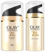 Olay Night Cream Total Effects 7 in 1, Anti-Ageing Moisturiser, 50g & Olay Day Cream Total Effects 7 in 1, Anti-Ageing Moisturiser, 50g - Fast UK Delivery - Image 2