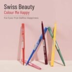 SWISS BEAUTY Color Me Happy Matte Pencil Eyeliner Sb-950-08 1.0 Nos Box, Purple - Fast UK Delivery - Image 3