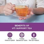 Oraah UTI Support Tea I Balances Vaginal pH I Improves Gut Health (Cranberry Flavor, 50gm) (Pack 1) - Fast UK Delivery - Image 3