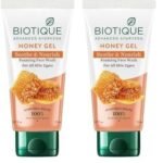Biotique Honey Gel Soothe & Nourish Foaming Face wash | Soap Free Formula | Reduce Dryness | 100% Botanical Extracts | Suitable for All Skin Types | 150ml (Pack of 2) - Fast UK Delivery