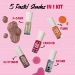 MyGlamm POPxo Makeup - Mini Nail Kit - Bestie - 15ml (Set of 5) Glossy Nail Polish POPxo Makeup Collection Glossy Finish -Mini Nail Kit-Thrivin'-5X3ml - Fast UK Delivery - Image 5