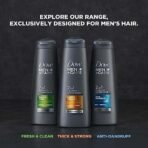 Dove Men+Care Thick & Strong 2in1 Shampoo+Conditioner, 340 ml (Pack of 2) - Fast UK Delivery - Image 7