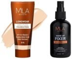 MILA Beaute Makeup Fixer |Makeup Setting Spray | Dermatalogically Tested 75ml Longwear Weightless Foundation | Liquid Foundation | Shade - (103 Light Beige, 30ml) - Fast UK Delivery - Image 2