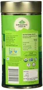 Organic India Classic Tulsi Green Tea, Loose Leaves, 100 gm - Fast UK Delivery - Image 3