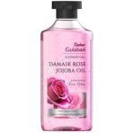 Dabur Gulabari Shower Gel-Damask Rose & Jojoba Oil-250ml|Rose Extract Beads for Exfoliation|Damask Rose Fragrance|No Parabens & Silicones|99% Pure Glycerine|100% Soap Free Body wash - Fast UK Delivery - Image 2