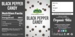 Organic Bites Combo of Black Pepper Candy and Orange Candy 200 gm each (Total 400 gm Jar Pack) - Fast UK Delivery - Image 5