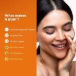 WOW Skin Science Vitamin C & Niacinamide Brightening Face Cream | Hydrates & Brightens Skin | Reduces Wrinkles | Fades Spots | Smoothens Complexion | Boosts Glow - 50 ml - Fast UK Delivery - Image 5