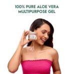 Jovees Herbal 100% Pure Aloe Vera Gel for Face, Hair (200gm) | Hydrating & Soothing Gel for Acne Scars, Blemishes, Anti-Aging & Skin Redness | Multipurpose Aloe Vera Gel for Moisturization, Dandruff Control & Day-to-Night Skin Protection - Fast UK Delivery - Image 4