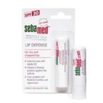 SebaMed Lip Defense Lip Balm With Spf 30 + Vit E | Regenerates Dry, Chapped Lips | Intensive Care With Vit E, Jojoba Oil & Chamomile |Clinically Tested | For Men & Women, 4.8 Gm, White - Fast UK Delivery - Image 2