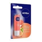 NIVEA Lip Balm, Fruity Strawberry Shine And NIVEA Lip Balm, Fruity Peach Shine,4.8 g (Pack of 2) - Fast UK Delivery - Image 7
