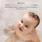 Blue Nectar Baby Gift Set for Natural Baby Care | Baby Hair Oil, Baby Massage Oil & Baby Lotion with Organic Ghee, Almond Oil & Olive Oil | New Born Baby Gift Set - Fast UK Delivery - Image 4