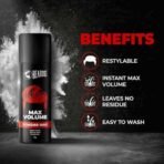 Beardo Max Volume Powder Wax, 10 gm | Powder Hair Wax Men | Hair Styling Wax for Matte Finish | Strong Hold & Restylable Hair Powder For Men | Hair Volumizing Powder Wax Superlight & Instant Volume - Fast UK Delivery - Image 4