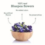 VAHDAM, Butterfly Pea Flower (50 Gm, 150+ Cups) Caffeine Free Herbal Tea|Vacuum Sealed For Freshness|Shankhpushpi Flowers|Eco-Conscious Packaging - Fast UK Delivery - Image 3