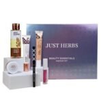 Just Herbs Makeup Kit for Women with Kohl Kajal, 3 in 1 Primer, Liquid Lipstick, Serum Foundation SPF 30+, Saptajal Makeup Removal Toner and Lip & Cheeck Tint (Gift Set) - Fast UK Delivery - Image 2