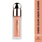 Fashion Colour Platinum Liquid Blusher | Long-Lasting | Liquid dewy blush | Lightweight blush | Ultra-Pigmented formula | Buildable liquid blush | Dewy & Radiant Finish | (Peach, 5gm) - Fast UK Delivery - Image 3
