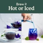 VAHDAM, Butterfly Pea Flower (50 Gm, 150+ Cups) Caffeine Free Herbal Tea|Vacuum Sealed For Freshness|Shankhpushpi Flowers|Eco-Conscious Packaging - Fast UK Delivery - Image 4
