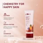 Plum Saffron & Papaya Glow & Brightening Face Wash with Vitamin B5 | Boosts Glow & Brightens Skin | Non-Drying | All Skin Types | Bright Gel Face Wash for Women & Men | for All Skin Types | 100ml - Fast UK Delivery - Image 5