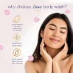 Dove Soothing Rose & Aloe Vera Body Wash for Replenished Skin, Refreshing Scent 1L - Fast UK Delivery - Image 6