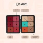 MARS Cover Rangers Creamy Concealer and Corrector Palette | Include Lip & Cheek Tint | Easy to Blend & Lightweight Concealer for Face Makeup (24 gm) (04-MULTICOLOR) - Fast UK Delivery - Image 4