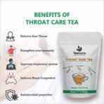 Tea Aroma - Making Tea A Healthy Habit Throat Care Tea - Mullein Leaves, Echinacea, Eucalyptus, Licorice root, Ginger root - 50 g - Fast UK Delivery - Image 4