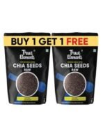 True Elements Chia Seeds 1kg (500g * 2) - Buy 1 Get 1 FREE - Non-GMO and Fibre Rich Seeds | Omega-3 rich Seeds for Eating | Healthy Snacks | Best for Weight Management - Fast UK Delivery - Image 2