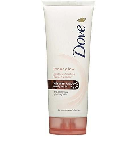 uk41F5u3FRfQL-1-1.jpg Dove Inner Glow Gentle Exfoliating Face Cleanser, 100g - Fast UK Delivery - Image 1