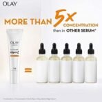 Olay Vitamin C Face Mini Serum with Niacinamide l Dark Spot Reduction l Even Glow & Smooth Texture l Normal, Oily, Dry & Combination Skin l Parabens & Sulphate-free l 15ml - Fast UK Delivery - Image 4