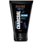 INDUS VALLEY Men 100% Natural Active Charcoal Oil Control Face Wash - (100ml) - Fast UK Delivery - Image 2