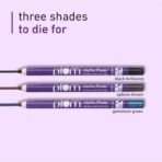 Plum Naturstudio All-Day-Wear Kajal | Water & Smudge-Proof | 24-Hour Long Stay | Intense Matte Black | Gel Finish | 2-In-1 Kajal & Eyeliner | Suitable for Sensitive Eyes & Contact Lenses | Includes Sharpener | 1.2g - Fast UK Delivery - Image 5