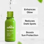 mCaffeine Complete Morning Skincare Regime with Face Wash, Face Serum, Face Moisturizer & SPF 50 Sunscreen | With goodness of Vitamin C & Niacinamide | Value Pack of 4 - Fast UK Delivery - Image 7