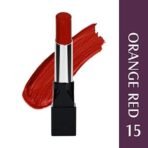 Glam 21 Ultra Velvet Lipstick | Long-lasting stay on lips | Lovely matte finish | 2.5gm | Orange Red-15 - Fast UK Delivery - Image 3