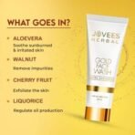Jovees Herbal Ultra Radiance Gold Face Wash Gives Clear, Nourished & Hydrated Skin, Reduce Dark Spot And Improves Skin Texture | For All Skin Types 100ml - Fast UK Delivery - Image 5