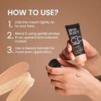 Swiss Beauty All-In-One Lightweight CC Cream with SPF 30 | Cover, Correct and Conceal | For Natural, Medium coverage | Shade- 03 Fair Natural, 25g | - Fast UK Delivery - Image 6