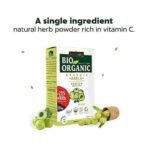 INDUS VALLEY 100% Bio Organic Amla Powder | Indian Gooseberry Powder | Phyllanthus emblica | Natural and Fresh For Healthy Hair - (200gm+50gm) - Fast UK Delivery - Image 3
