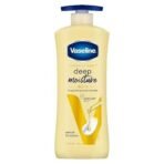 Vaseline Deep Moisture Body Lotion |For Dry Skin| Moisturised Glowing Skin| With Pro Ceramides 600ml - Fast UK Delivery - Image 2