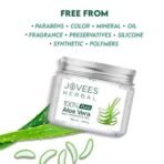 Jovees Herbal 100% Pure Aloe Vera Gel for Face, Hair (200gm) | Hydrating & Soothing Gel for Acne Scars, Blemishes, Anti-Aging & Skin Redness | Multipurpose Aloe Vera Gel for Moisturization, Dandruff Control & Day-to-Night Skin Protection - Fast UK Delivery - Image 5