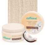 mCaffeine Coconut Cookie Body Scrub for Exfoliation & Tan Removal with Coffee, Coconut Milk, Apricot & Shea Butter | Reduce Skin Darkness | Calming Coconut Aroma | Glowing Skin For Men & Women - 175g - Fast UK Delivery - Image 2