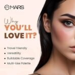 MARS Cover Rangers Creamy Concealer and Corrector Palette | Include Lip & Cheek Tint | Easy to Blend & Lightweight Concealer for Face Makeup (24 gm) (04-MULTICOLOR) - Fast UK Delivery - Image 3