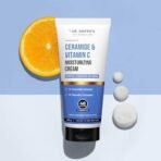 Dr. Sheth's Ceramide & Vitamin C Moisturizing Cream |For Dry to Very Dry Skin | Brightens & Strengthens Skin Barrier | 48hr Deep Hydration | Non Sticky | Biomimetic Ingredients | For Men & Women |100g - Fast UK Delivery - Image 3