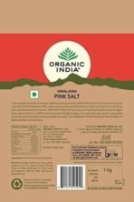 Organic India Pink Rock Salt, 1Kg Pouch - Fast UK Delivery - Image 3