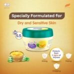 Himalaya Baby Cream with Pure Cow Ghee & pH5.5 (200ml) | Moisturizes & nourishes skin all day long | For Dry and sensitive skin - Fast UK Delivery - Image 5