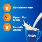 Horlicks Nutrition Drink Jar - 500 g - Classic Malt - Clinically Proven to make kids Taller, Stronger, Sharper - Fast UK Delivery - Image 5