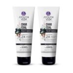 Ayouthveda Activated Charcoal 100 ml Face Wash for Women and Men | Deep Cleansing Anti Pollution Face Wash | Natural Anti-Pollution & Oil Control Cleanser | Deep Cleansing, Detoxifying & Refreshing | Ayurvedic Face Wash for Men & Women | Paraben-Free | Suitable for All Skin Types (Pack Of 2) - Fast UK Delivery - Image 2