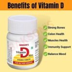Bakson's Vitamin D Plus, Promotes Calcium Absorption, Bone Health, Muscle Strength & Boosts Immunity | Comes With Vitamin A,B,C & E for All Age Groups - (30 tab) - Image 5