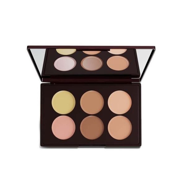 Colorbar 24Hrs Wear Concealer Palette, Light-Medium | 3-in-1 Palette-Conceals,color Corrects & contour| Flawless Coverage| Enriched with Squalane - Fast UK Delivery
