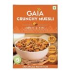 Gaia Crunchy Muesli Combo Pack: Fruit & Nut(400 gm) and Nutty Delight(400 gm) - Elevate Your Breakfast with Wholesome Goodness, Variety, and Nutritional Benefits (Super Saver Pack) - Fast UK Delivery - Image 3