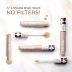 Just Herbs Full Cover Filter Finish Under Eye Light Weighted Matte Finish Concealer for Face Makeup 5 ml (Vanilla) - Fast UK Delivery - Image 5