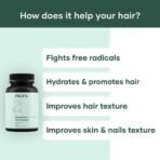 mars by GHC Biotin Gummies For Hair & Skin | 30 Days Pack | With Biotin, Vitamin A, C, E, Zinc, Fibre & DHT Blocker | For Healthy & Strong Hair| 100% Vegan & Gut Friendly - Fast UK Delivery - Image 6